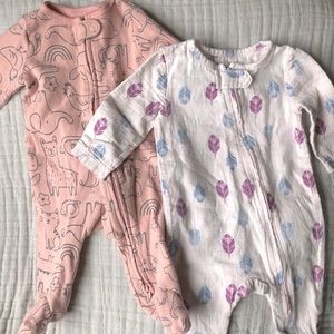 Baby Girl Pajama Bundle